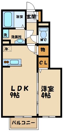 カイアの物件間取画像